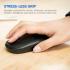 Philips MK324 Wireless Keyboard and Mouse Combo | Ambidextrous, Low-Profile | Adjustable DPI Mouse, Full-Sized Keyboard, | Plug and Play for Windows, Laptop, PC or Notebook